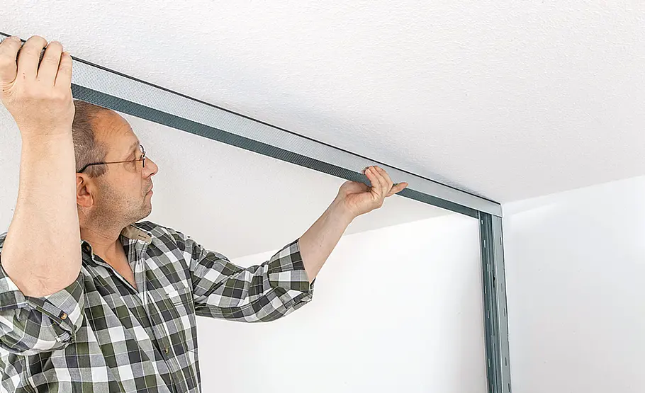 Raumteiler-Trennwand bauen