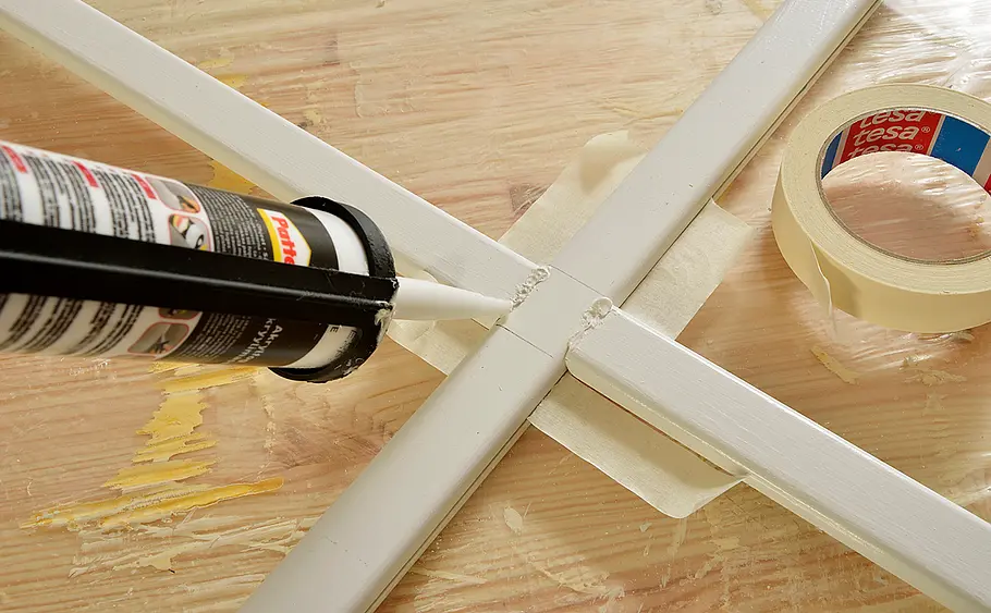Türe mit Glaseinsatz bauen