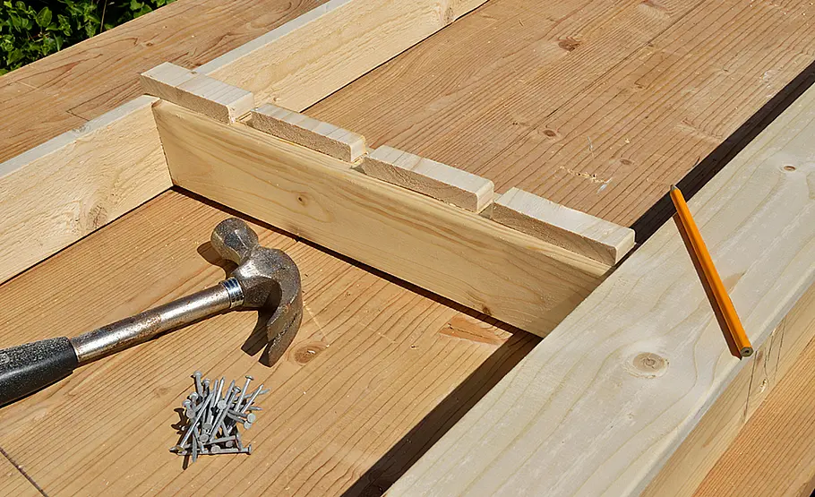 Gartenschaukel bauen