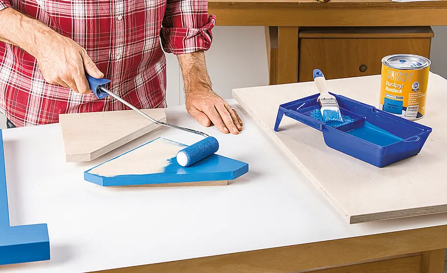 Wandtisch zum Klappen selber bauen