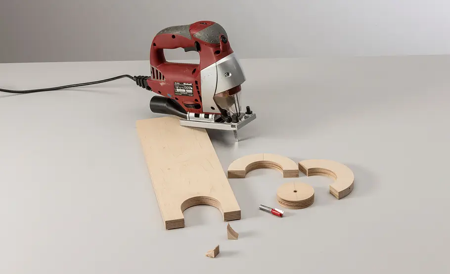 Werkstattschrank mit Maschinenrondell bauen