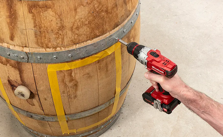 Tisch mit Getränkekühlung selber bauen