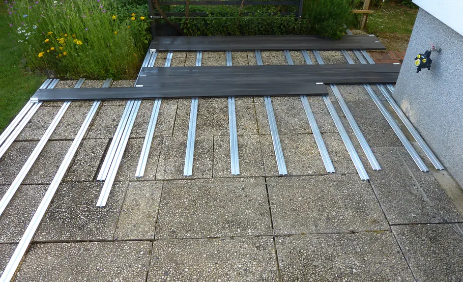 Terrassensanierung: Vorbereitung und Planung