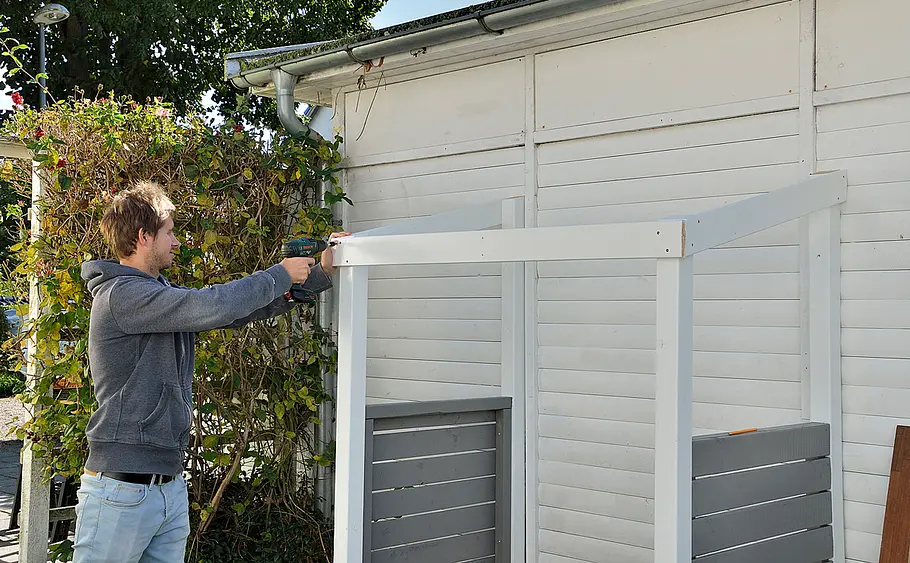 Mülltonnenverkleidung selbst bauen
