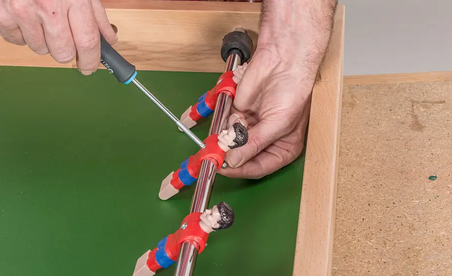 Fußball-Garderobe in klein und groß