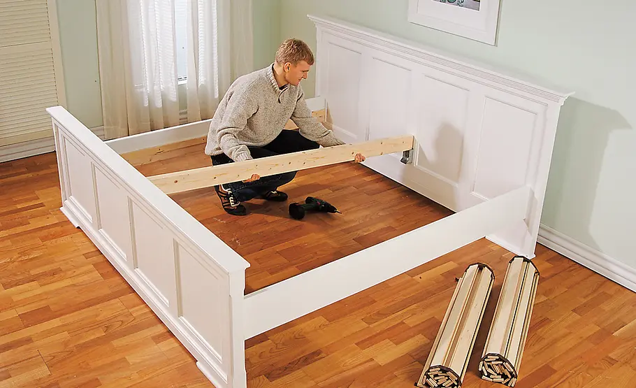 Landhausstil-Bett