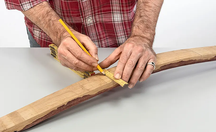 Stuhl aus Weinfass bauen