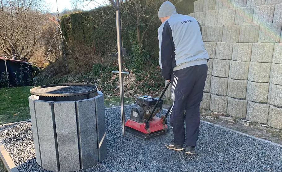 Kiesgitter selbst verlegen