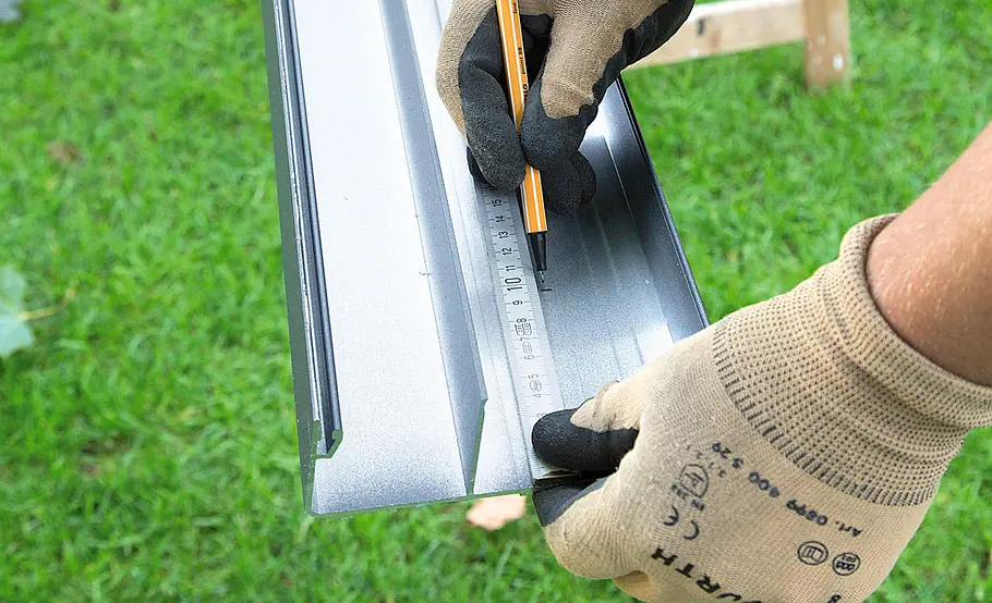 Terrassendach aus Aluminium selber bauen