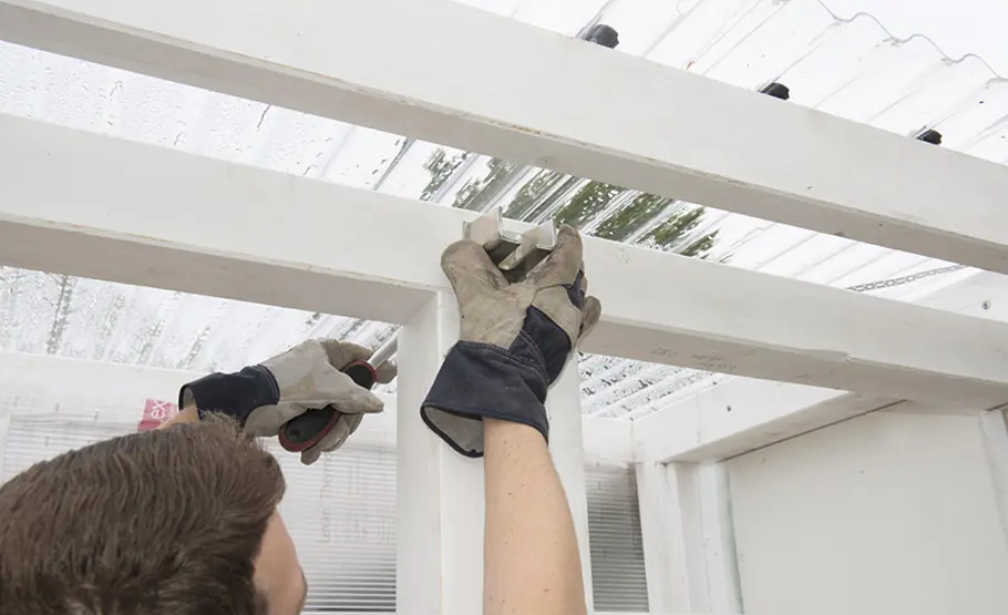 Doppelcarport mit Schuppen bauen