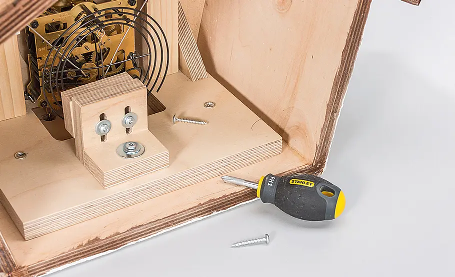 Kuckucksuhr bauen