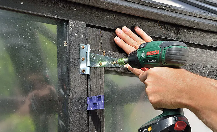 Gewächshaus aus Glas selber bauen