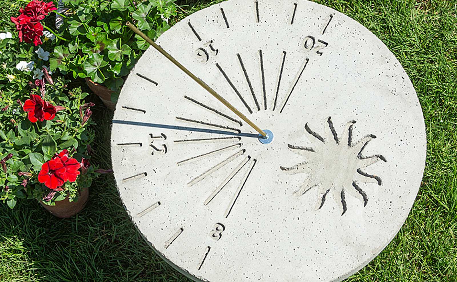 Sonnenuhr Garten selbst.de