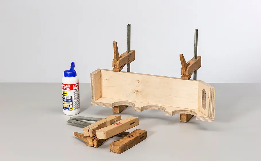 Weinflaschen-Ständer selber bauen