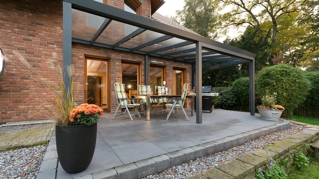 Terrassenüberdachung - Foto: sidm / CK Terrassenüberdachung - Foto: sidm / CK