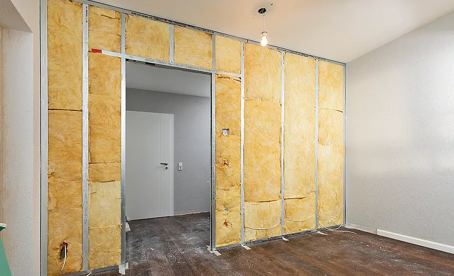 Trockenbauwand als Trennwand