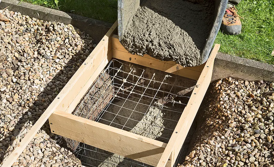 Hochterrasse aus Holz – Unterkonstruktion