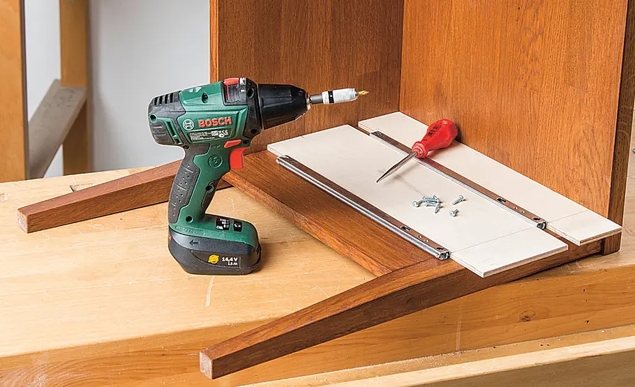 Hochwertigen Nachtschrank selber bauen