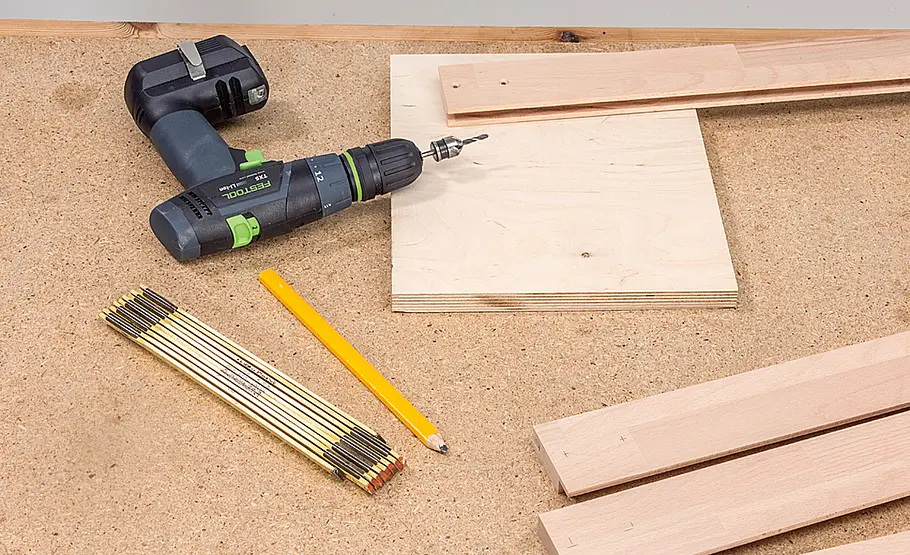 Werkzeugaufhängung aus Holz selber bauen