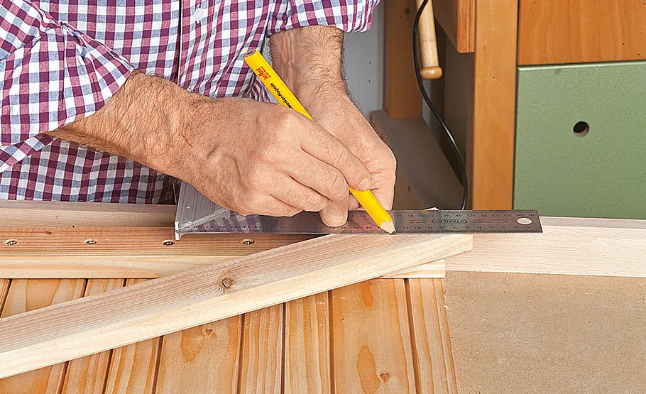 Mülltonnenbox aus Holz selber bauen