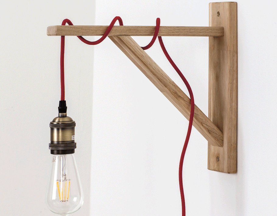 Industrial Lampe selber bauen