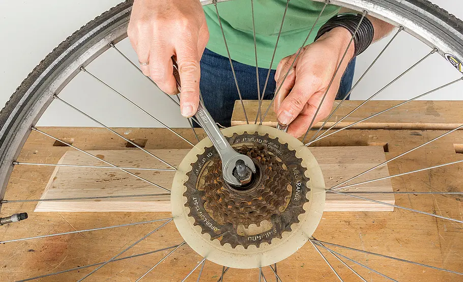 Fahrrad-Reparatur: Zahnkranz tauschen