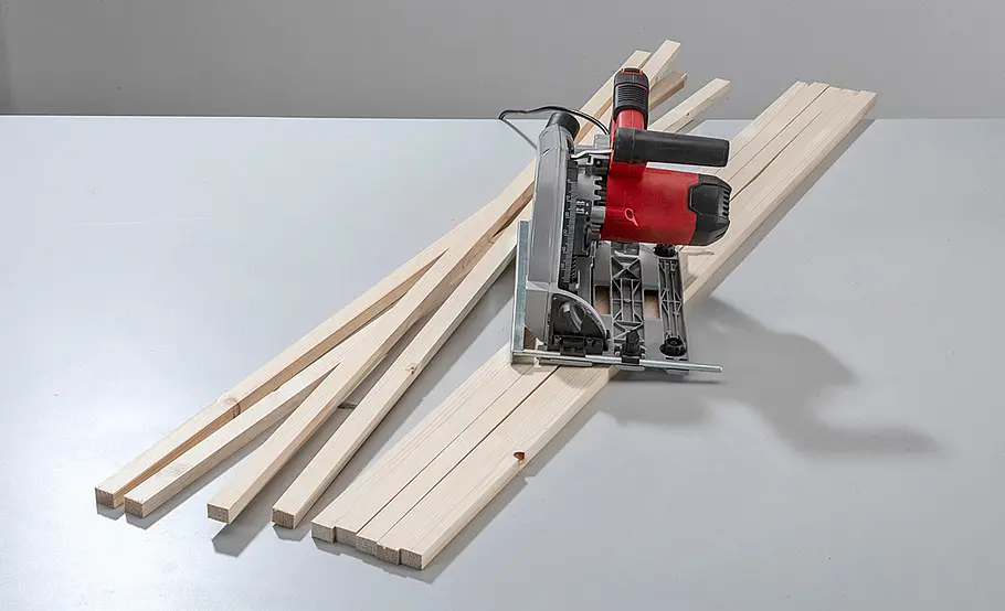 Holztischplatte erneuern