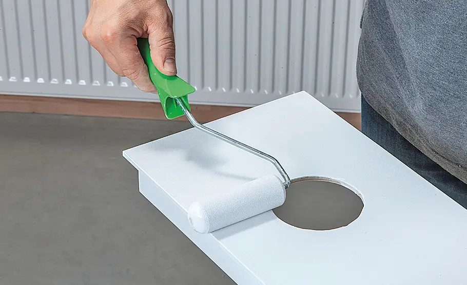 Lackieren mit Acryllack