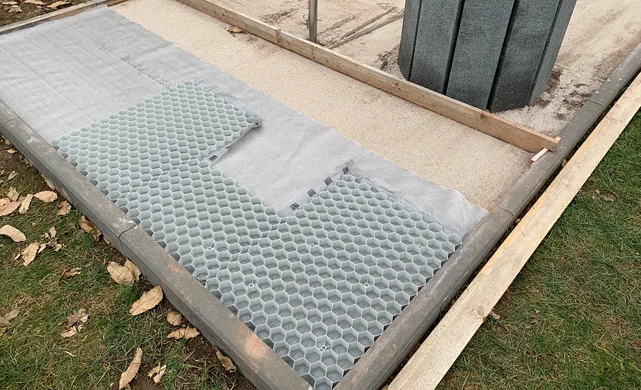 Kiesgitter selbst verlegen
