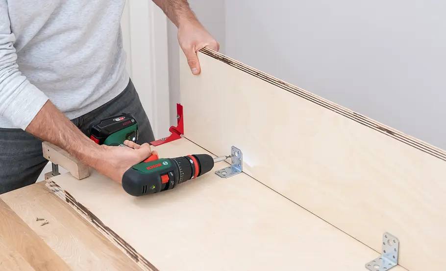 Badezimmerbank selber bauen