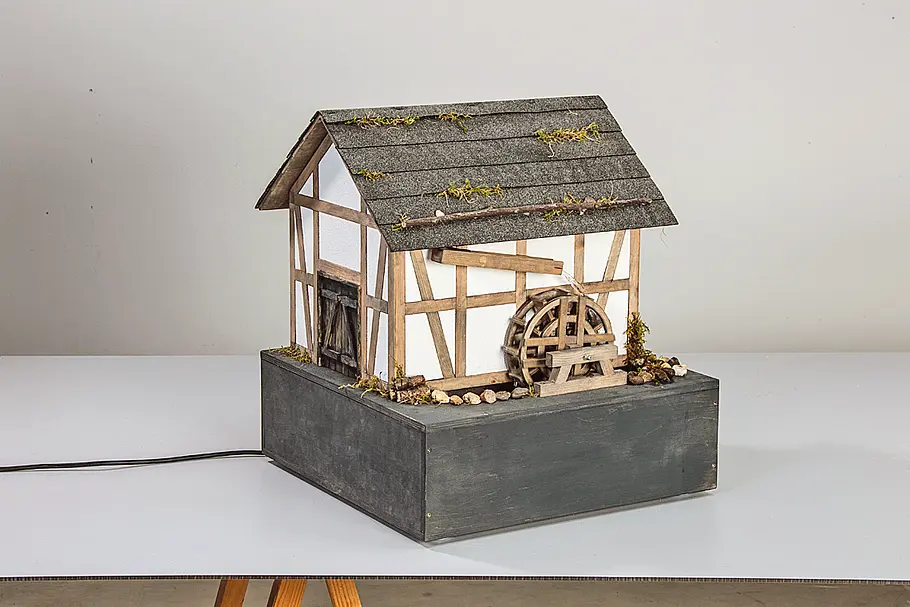 Bauplan: Wassermühle selber bauen