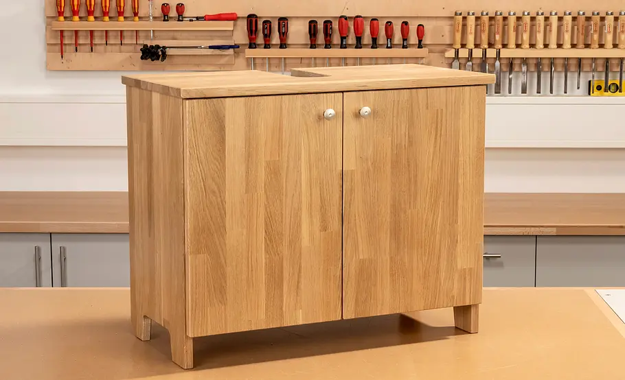Badezimmer: Unterschrank bauen