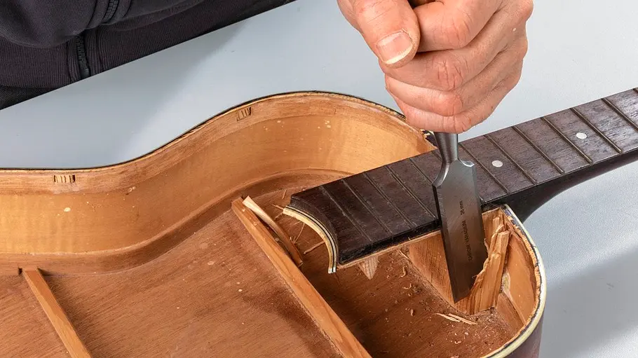 Gitarrenregal selber bauen Gitarrenregal
