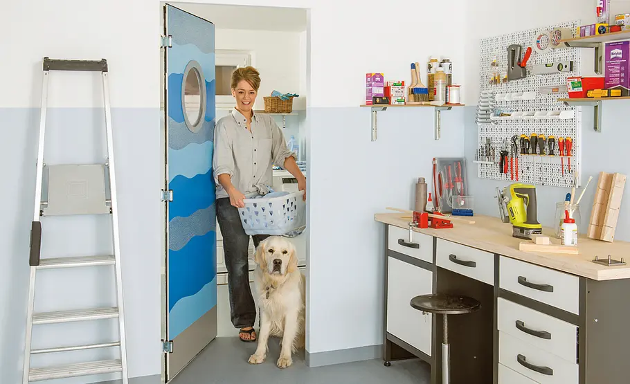Schwingtür selber bauen