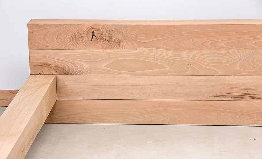 balkenbett selber bauen