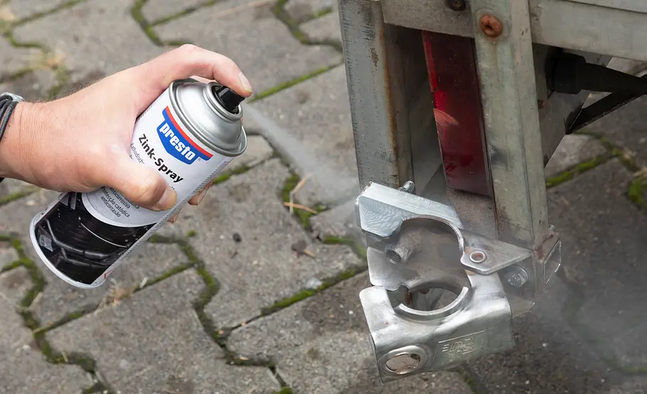 Anhänger-Stützen reparieren