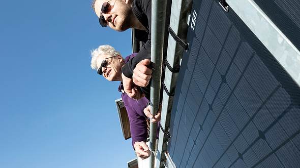 Solaranlage für Balkon - Foto: sidm / MMM