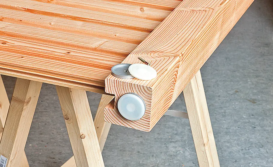 Mülltonnenbox aus Holz selber bauen