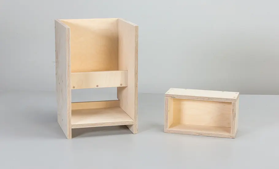 Schränkchen für Telefon & Router bauen