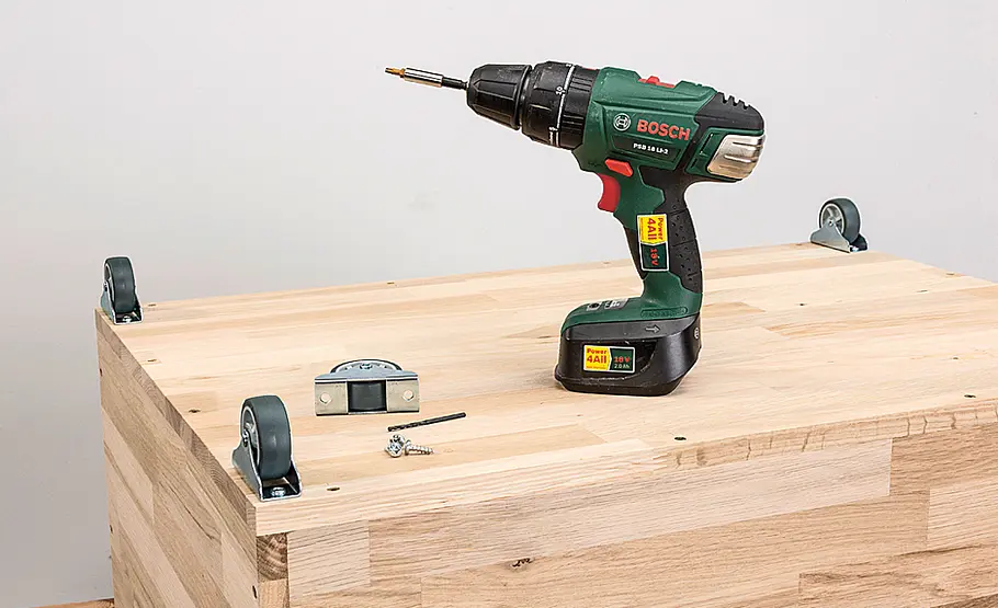 Treppenschrank bauen