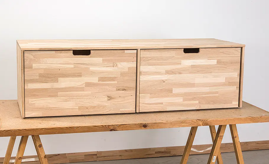 Treppenschrank bauen