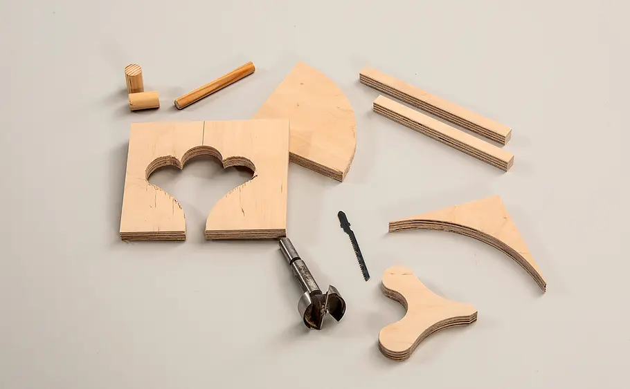 Tisch-Flipper aus Holz selber bauen