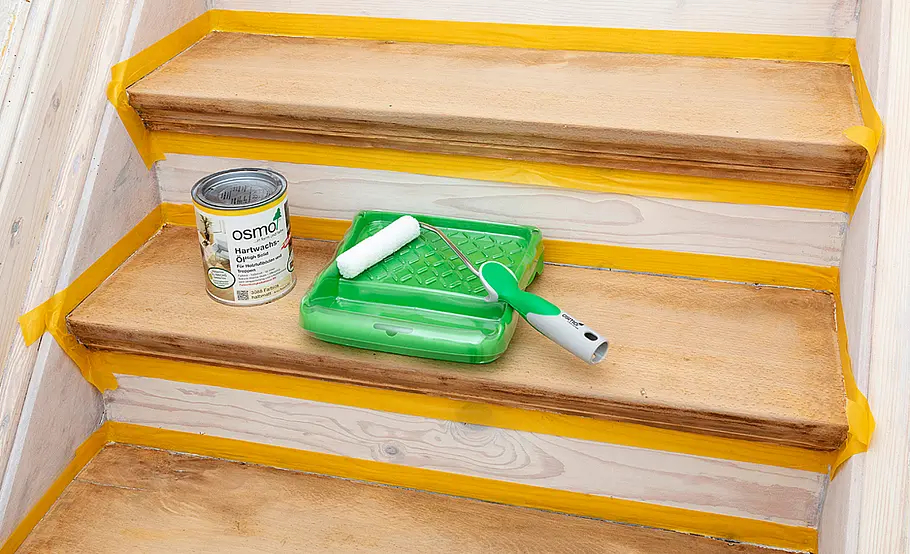 Holztreppe restaurieren