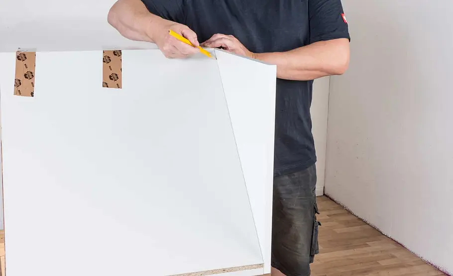 Pax-Schrank kürzen