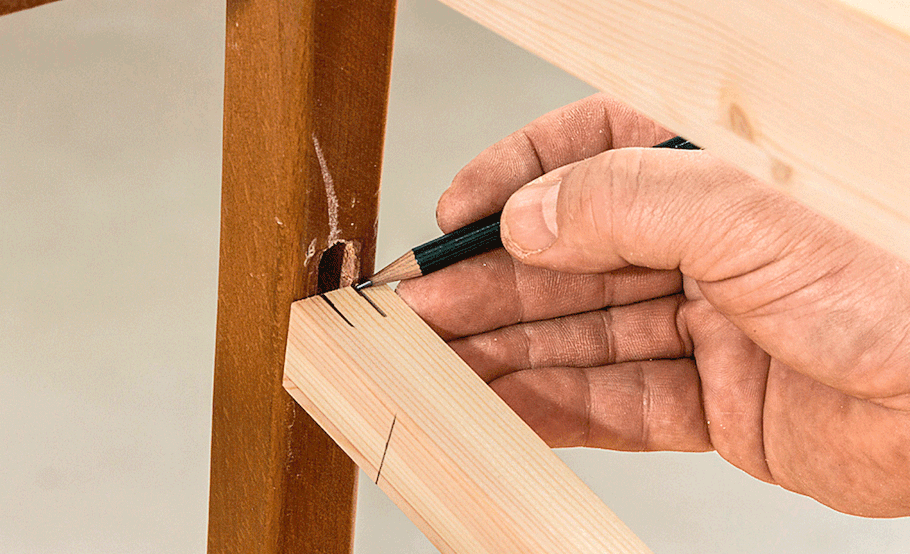 Sitzbank bauen