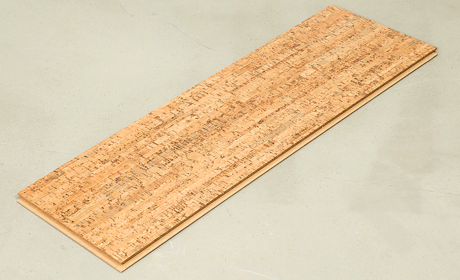 Vorarbeit Kork-Laminat