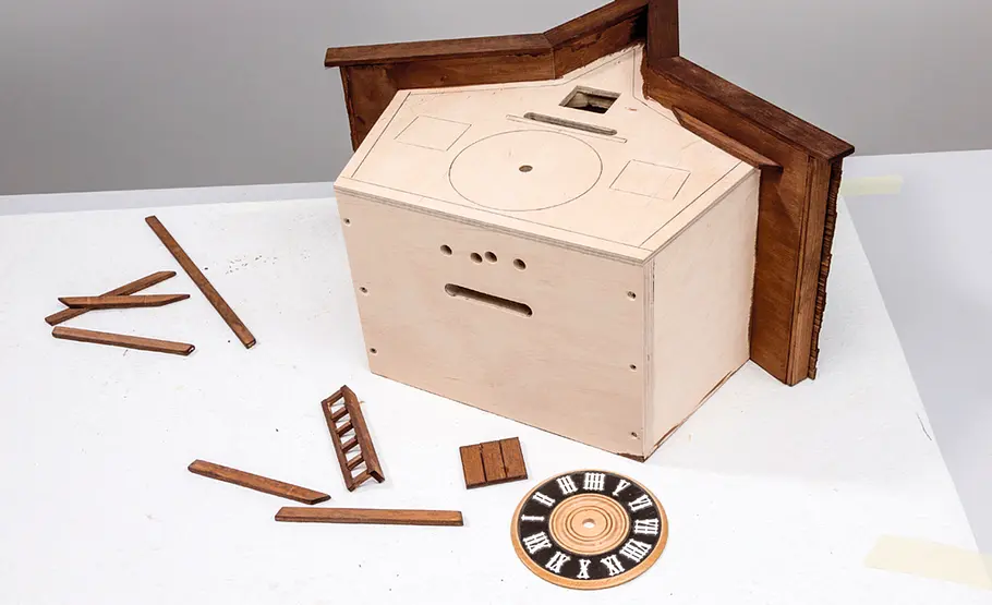 Kuckucksuhr bauen