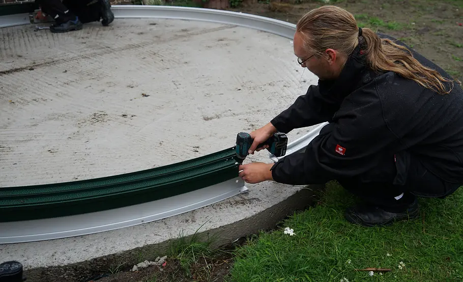 Montage-Anleitung: Glas-Gartenpavillon Rondo
