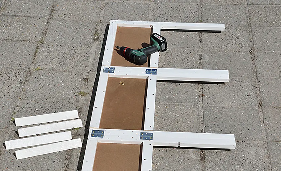 Viereckiges Tischbeet bauen
