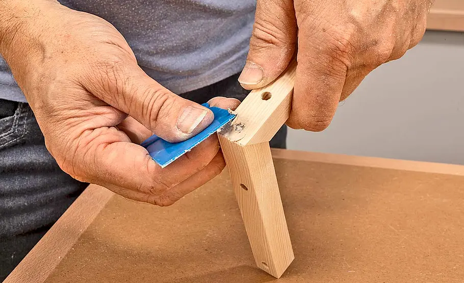 Leuchte aus Diarahmen bauen